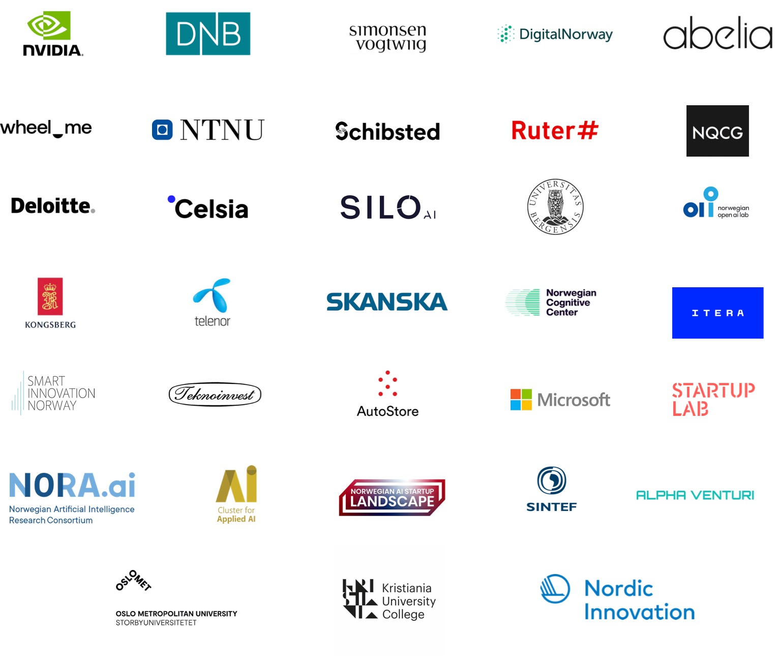 nVidia, DNB, SimonsenVogtWiik, Digital Norway, Abelia and more